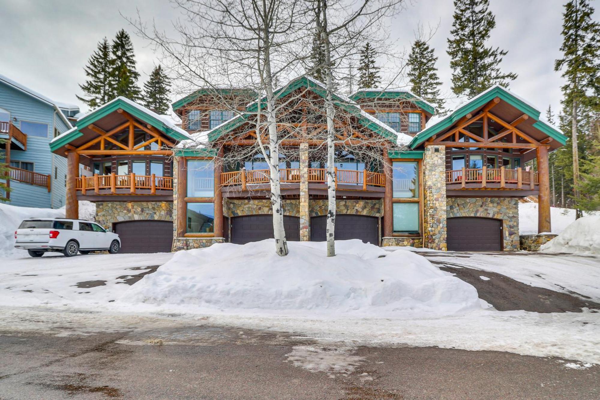 Spacious Whitefish Home With Sauna And Ski Resort View Екстериор снимка