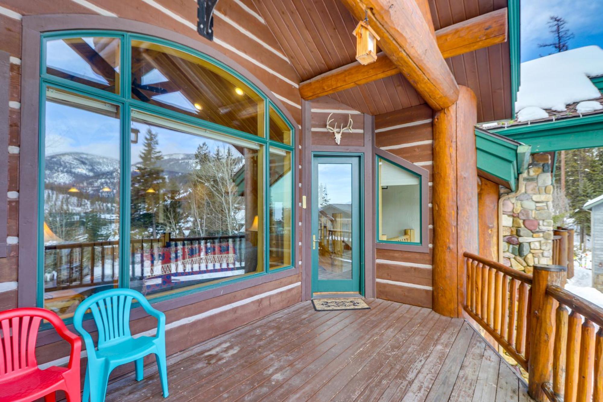 Spacious Whitefish Home With Sauna And Ski Resort View Екстериор снимка