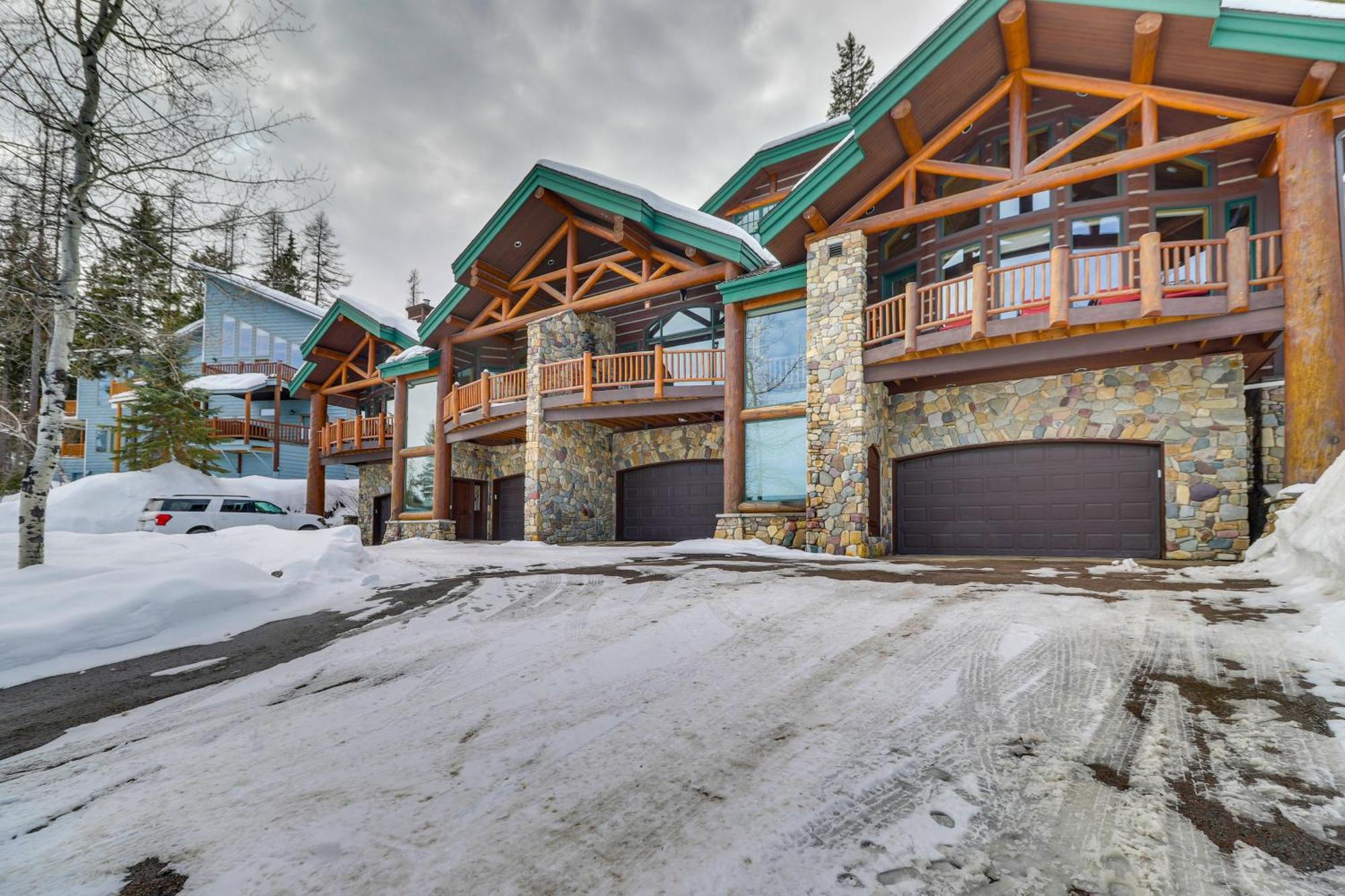 Spacious Whitefish Home With Sauna And Ski Resort View Екстериор снимка